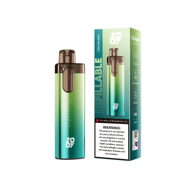 ZOOY Refillable Pod Vuoto Ricaricabile Serbatoio Liquido Visibile All'ingrosso Fabbrica Originale Vendita Online All'ingrosso 4 ZOOY Refillable Pod