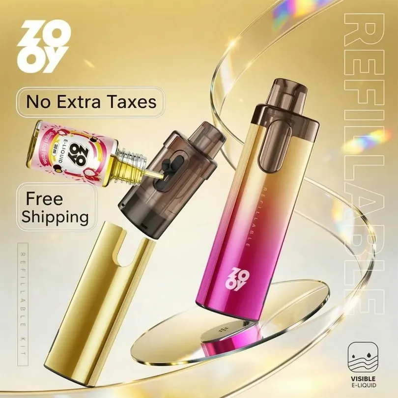 ZOOY Refillable Pod Vuoto Ricaricabile Serbatoio Liquido Visibile All'ingrosso Fabbrica Originale Vendita Online All'ingrosso 1 ZOOY Refillable Pod