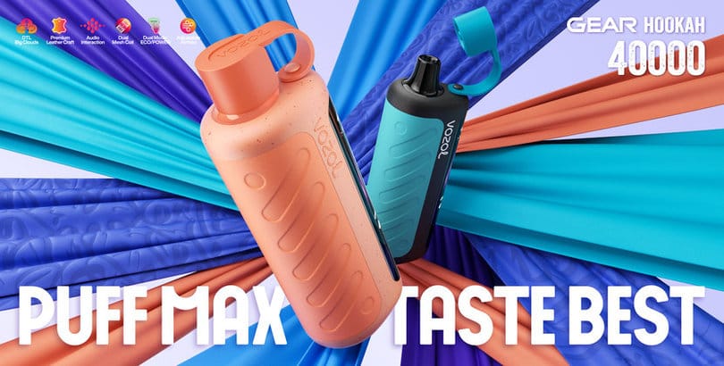 Vozol Gear Hookah 40000 40K Tiri Acquisto all'ingrosso DTL Modalità Dual Vape Usa e Getta Ricaricabile Magazzino Europa 17 Vozol Gear Hookah 40000 Puffs